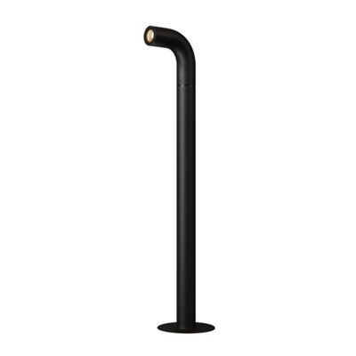 Luminosa Lighting Luminosa Sleek Outdoor Bollard Graphite 3000K 150Lm Ip65 from B&Q