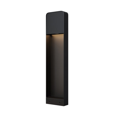 Luminosa Lighting Luminosa Porte Outdoor Bollard Black 3000K 250Lm Ip54 from B&Q