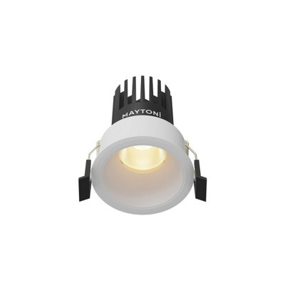 Luminosa Lighting Luminosa Dip Led Recessed Wall Lamp White 2700K from B&Q