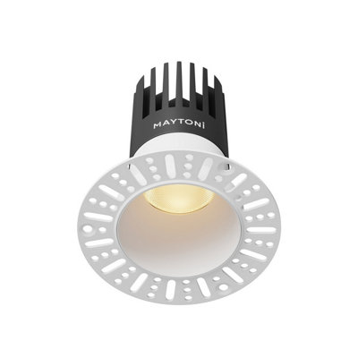 Luminosa Lighting Luminosa Dip Led Recessed Wall Lamp White 2700K from B&Q