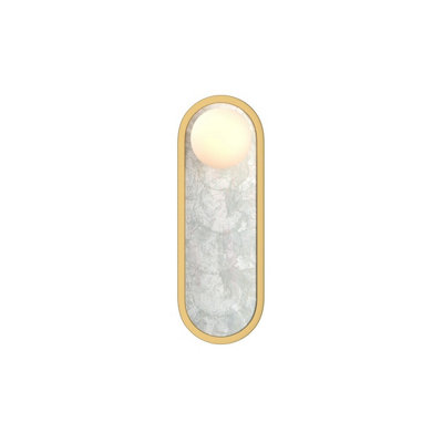 Luminosa Lighting Luminosa Blink Led Wall Lamp Brass from B&Q
