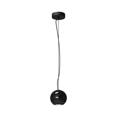 Luminosa Lighting Luminosa Basic Texture Slim Pendant Ceiling Light Black Gu10 from B&Q