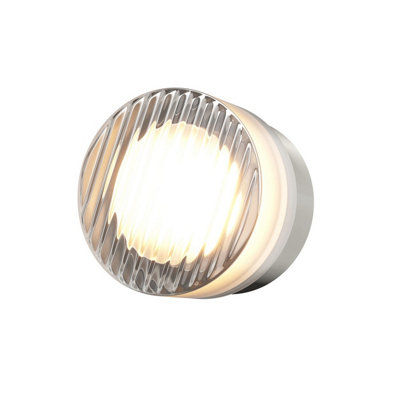 Luminosa Lighting Luminosa Olo Led Wall Lamp Platinum 2700-3000-4000K from B&Q