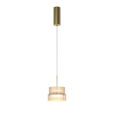 Luminosa Lighting Luminosa Scala Led Slim Pendant Ceiling Light Bronze 3000K from B&Q