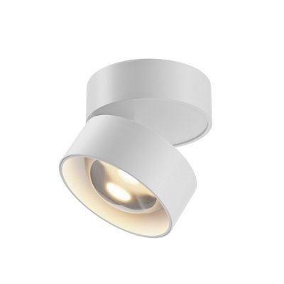 Luminosa Lighting Luminosa Lens Led Surface Mounted Downlight White 3000K from B&Q