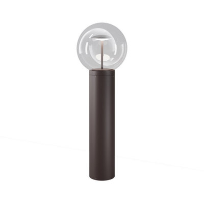 Luminosa Lighting Luminosa Velora Led Outdoor Bollard Brown 3000K Ip65 from B&Q