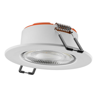 Ledvance 5W Led Fireproof Fixed Spot Ip65 3Cct Multi Colour Dimmable White 560Lm from B&Q