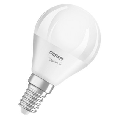 Osram Smart+ Matter E14 Classic P40 Multicolour Rgbw Light Bulb 4.9W 4 Pack from B&Q