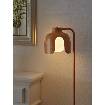 Osram Decor Corolle Floor Lamp E27 Orange Modern Designer Standing Light from B&Q
