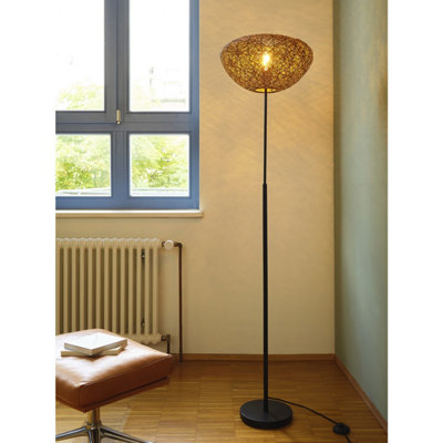Osram Decor Paper Drop Floor Lamp E27 Beige Modern Scandi Standing Light from B&Q