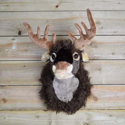 Stuffed cheap reindeer head