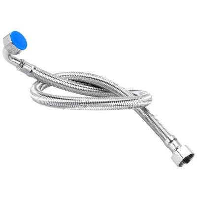40cm Stainless Steel Hose 90 Degrees Bend Pipe Bellows Toilet Hoses ...