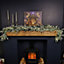 40cm x 50cm Battery Operated LED Nativity Canvas Christmas Decoration