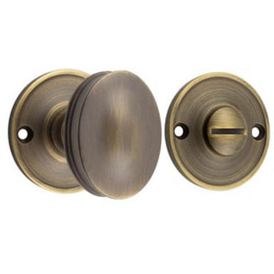 40mm Antique Brass Turn & Release for Luxury Door Knob - Door Handle