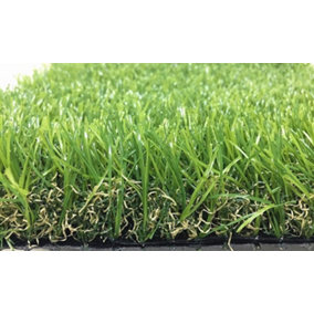 40mm Artificial Grass - 0.5m x 1m - Natural and Realistic Looking Fake Lawn Astro Turf