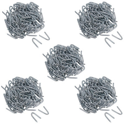 40mm Galvanised U Nails Heavy Duty Staples for Wires Fencing Mesh ...