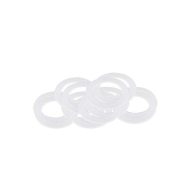 40mm Plastic Washer for Eyelets, Self-Backing Rings for Eyelets, Tarpaulin, Curtain & Drapes, 10pcs