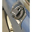 40mm STEEL BODY Padlock 6.5mm Hardened Shackle - 3 Digit Rotary Combination Lock