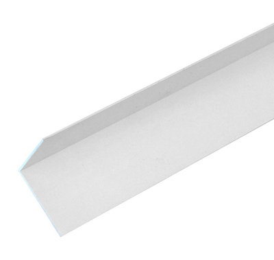 40mm x 40mm Rigid Angle in White- 5m