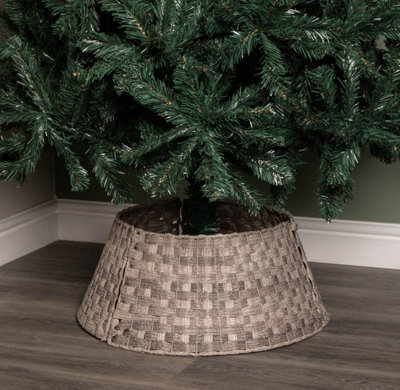 Christmas Tree Skirts and Christmas Baubles Tree Decorations at B&Q