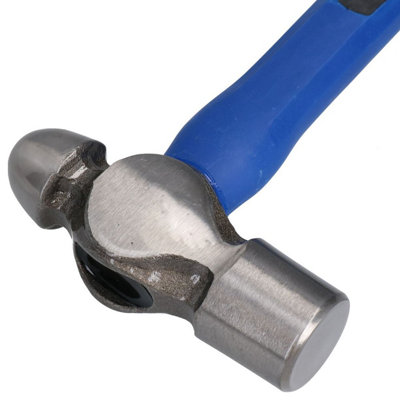 40oz Ball Pein Hammer with TPR Rubberised Fibreglass Handle Builders Hammer