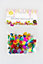 40th Birthday Confetti Multicolour 1 pack x 14 grams birthday decoration Foil Metallic 1 pack