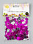 40th Birthday Confetti Pink & Silver 2 pack x 14 grams birthday decoration Foil Metallic 2 pack