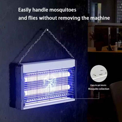 40W Electric Insect Killer Mosquito Fly Bug Zapper Indoor Lamp