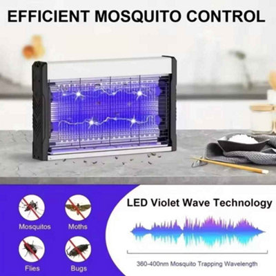 40W Electric Insect Killer Mosquito Fly Bug Zapper Indoor Lamp