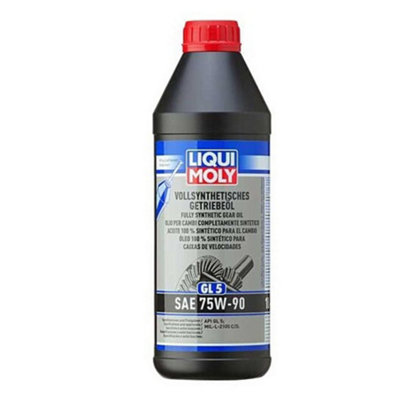 Liqui Moly Fully Synthetic Gear Oil Gl5 Sae 75W-90 Wear Protect Gear Shifting 1L from B&Q