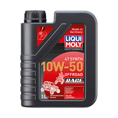 Liqui Moly Motorbike 4T 10W50 Fully Synthetic Engine Oil Api Sp Jaso Ma2 1L from B&Q