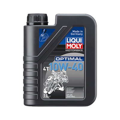Liqui Moly Motorbike 4T 10W-40 Optimal 1L (21862) from B&Q