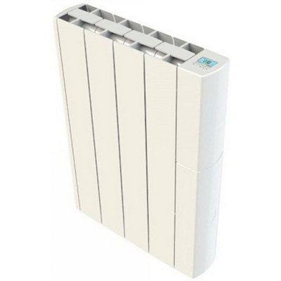 415mm (W) x 575mm (H) - White Wi-Fi Ceramic Core Electric Radiator ...