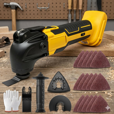 Cordless Oscillating Multi ToolCompatible With Dewalt 18V 20V Battery 6 Speed Variable Tool from B&Q