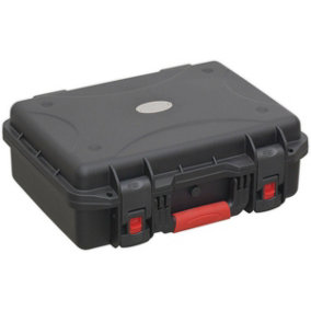 420 x 330 x 155mm IP67 Water Resistant Storage Case / Tool Box - Foam Lined Case