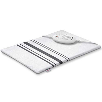Beurer Hk 25 Uk Heat Pad Electric For Cosy Warmth 3 Electronically Regulated Temperature Settings Machine-Washable Cotton Cover from B&Q