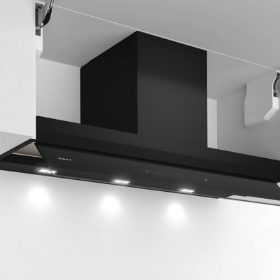 Neff N70 D95Xam2S0B Metal & Plastic Integrated Cooker Hood (W)89.7CmBlack from B&Q