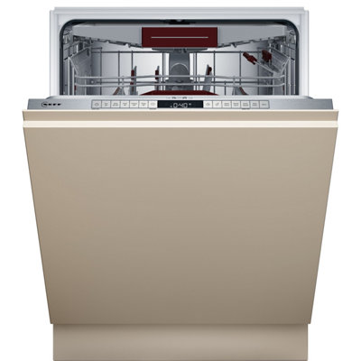Neff N70 S187Zcx03G Integrated Full Size DishwasherWhite from B&Q
