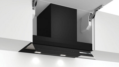 Bosch Series 6 Dbb67Am60B Metal & Plastic Integrated Cooker Hood (W)60CmBlack from B&Q