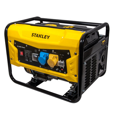 B&Q -  2400W Dual Voltage Petrol Generator