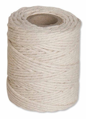 Flexirub Flexocare Medium Cotton Twine 125G 57M Ref 97658008 Pack 12 from B&Q