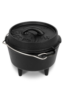 Petromax 0.93L Cast Iron Dutch Oven With Legs from B&Q