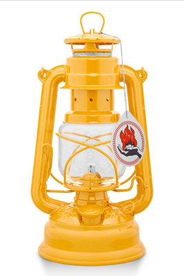 Feuerhand Hurricane Lantern Baby Special 276Yellow from B&Q