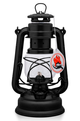 B&Q -  Hurricane Lantern Baby Special 276Matte Black
