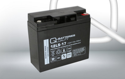 Q-Batteries 12Ls-17 12V 17Ah Lead-Fleece Battery Agm Vrla With Vds from B&Q