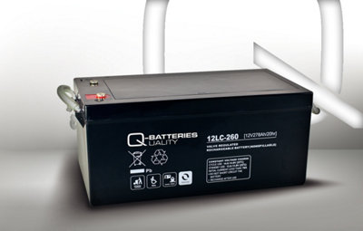 B&Q -  12Lc-260 12V 278Ah Deep Cycle Vrla Agm Battery