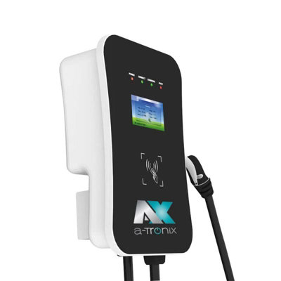 A-Tronix Wallbox Business Charging Station For E-Car Type 2 - 22Kw 32A Inc. 5M Charging