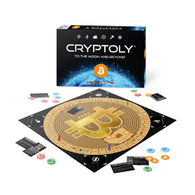 Gomazing Cryptopoly - The Bitcoin Strategy Game - Brand New And Sealed