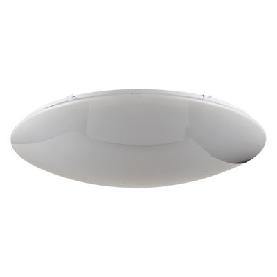 Luminosa Lighting Luminosa Gloria Led Flush Ceiling Light White 3000-6500K Dimmable from B&Q