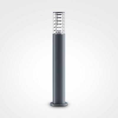 Luminosa Lighting Luminosa Maytoni Bronx Outdoor Bollard Grey E27 Ip54 from B&Q